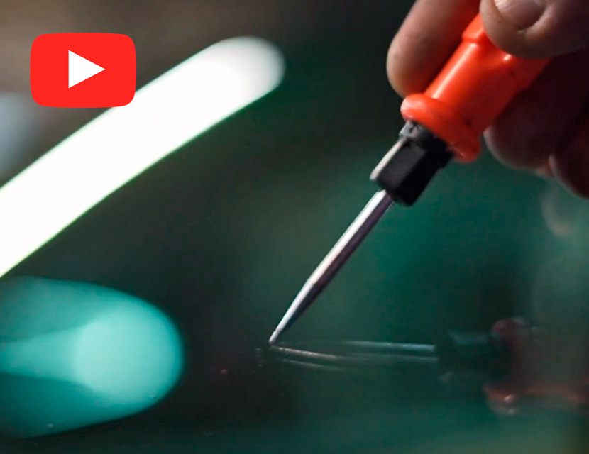 Когда треснуло лобовое стекло. Делаем качественный ремонт