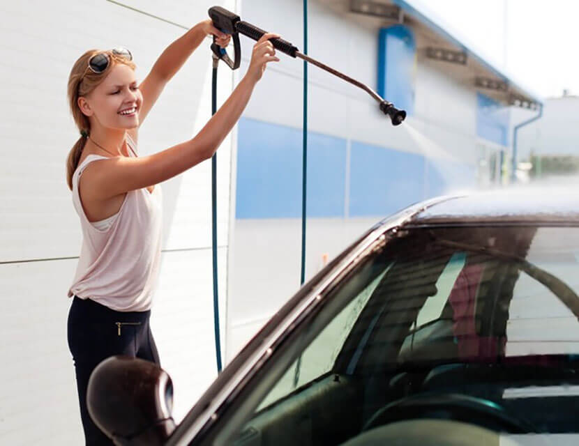 Обслуживание на автомойке: обратный результат