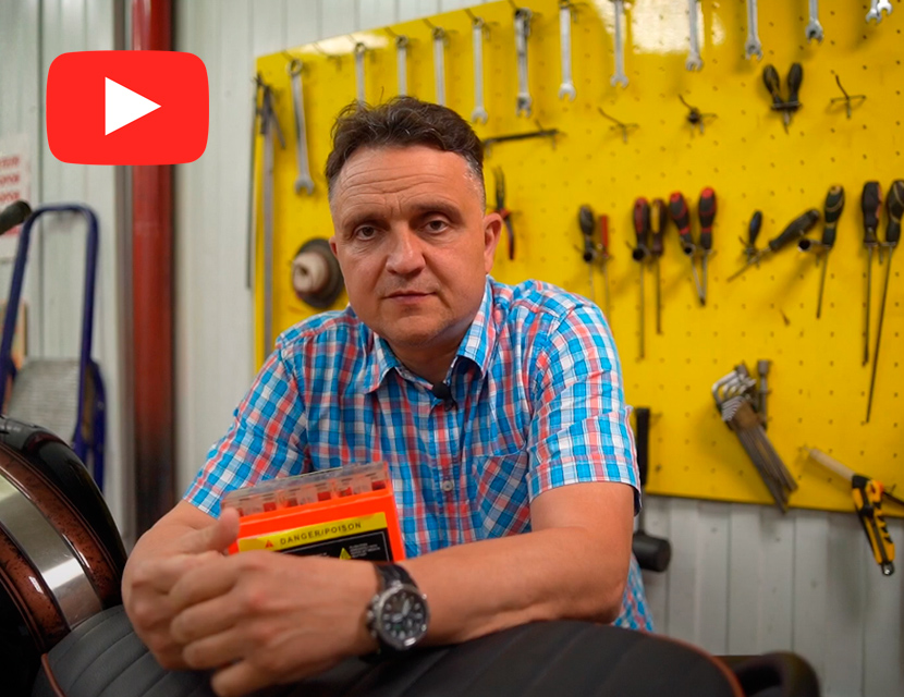 Аккумулятор на мото может стать проблемой