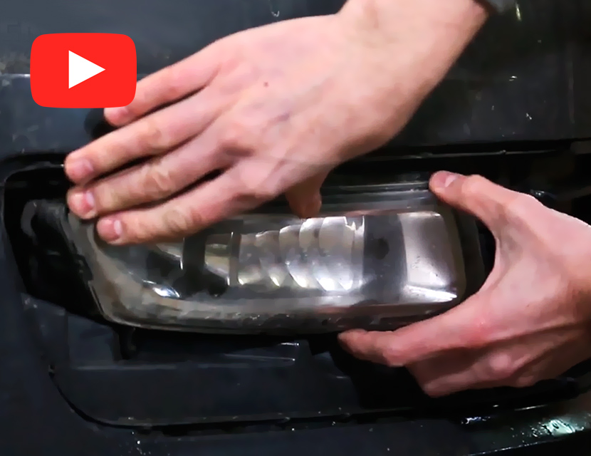 Замена дневных ходовых огней на VW Polo