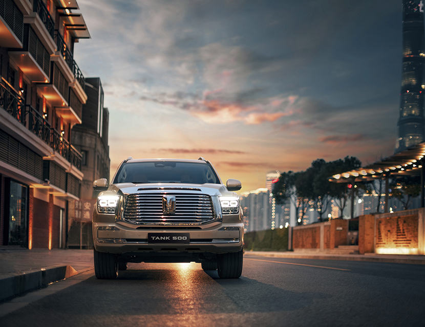 Внедорожники Tank, раритетный Ferrari и робот-курьер от Hyundai