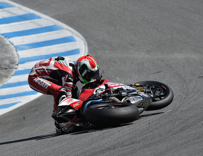 Как поднять мотоцикл самому