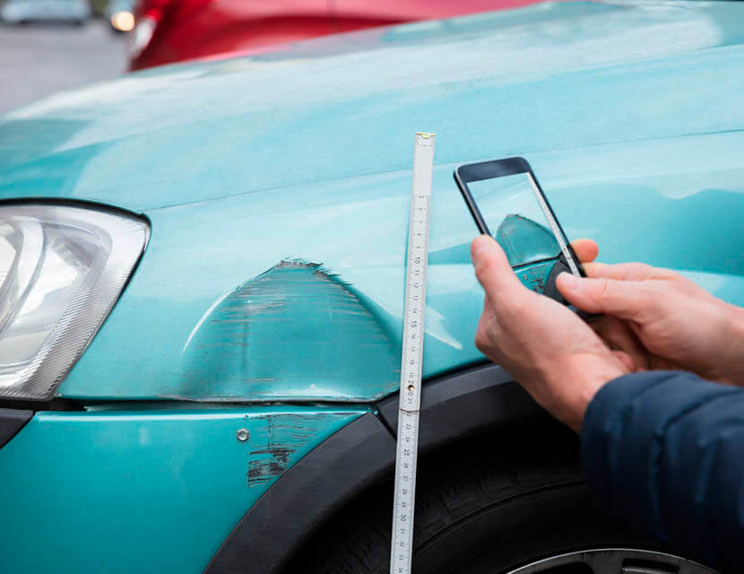 Что делать, если повреждена машина 