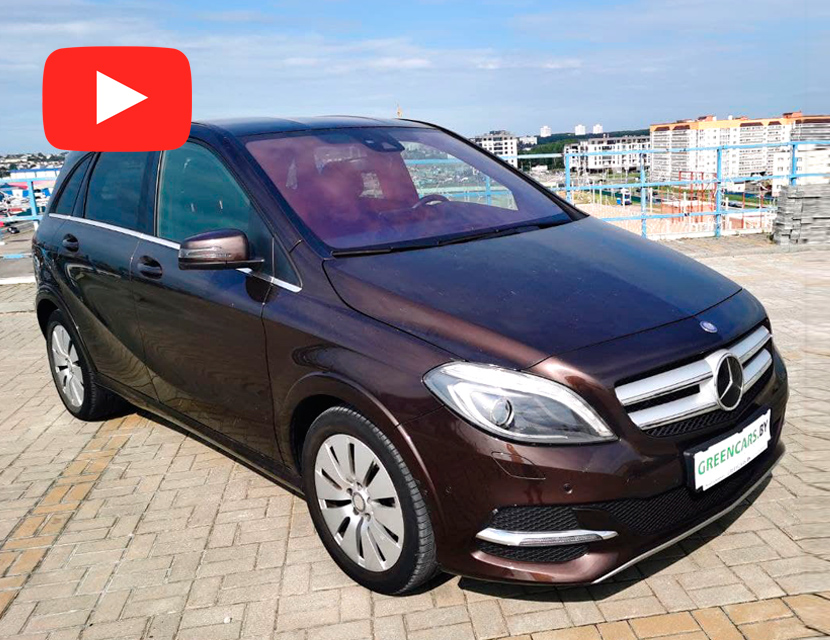Mercedes-Benz B-class Electric Drive: качество + технологии Tesla