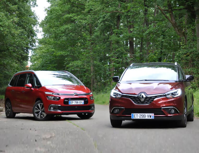 Недорогие минивэны для семьи: французы