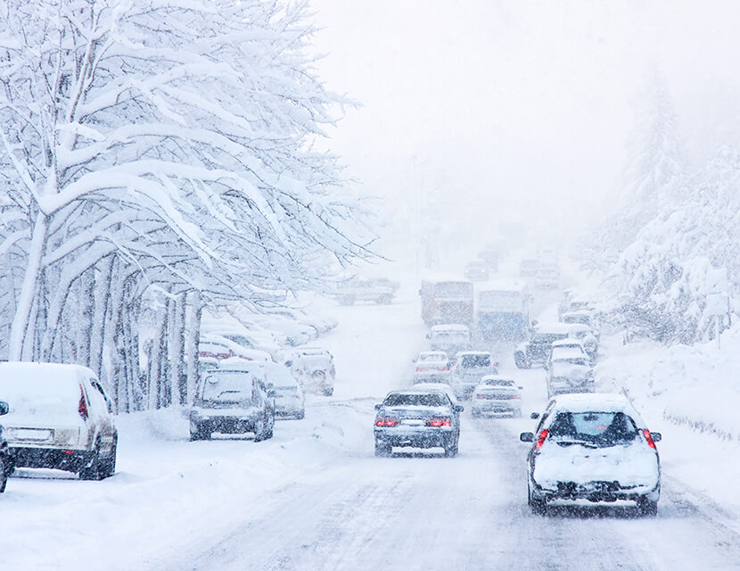 Когда разметки не видно: накажут ли водителя в метель