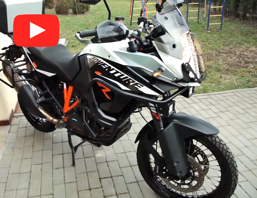 Мотоцикл KTM 1190 Adventure - рыжий безумец