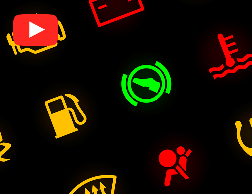 О чём говорят значки на приборной панели