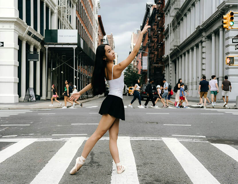 Танцы на дороге