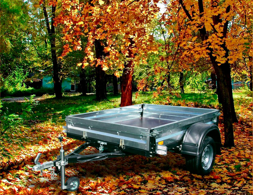 Как перевезти дачный урожай и не только: выбираем прицеп