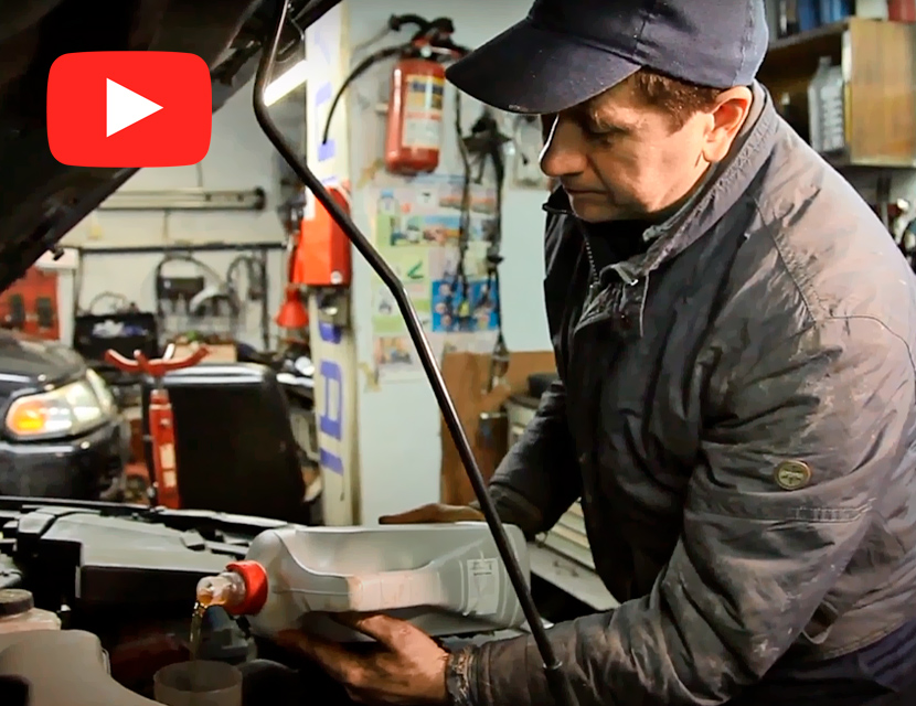 Замена масла в двигателе Nissan Qashqai