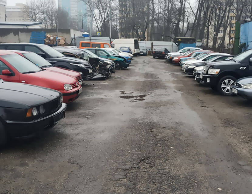 Украли… Нет, нашли на штрафстоянке