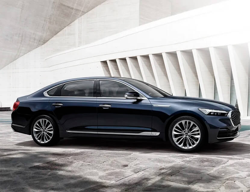 Новый Kia K9, Mercedes Actros L и Volkswagen ID.3 Harlekin 