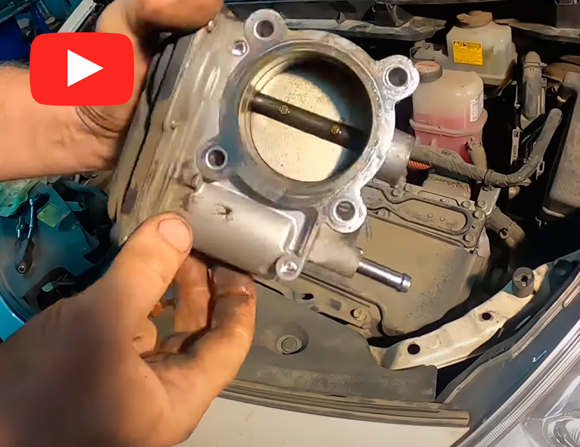 Чистка дроссельной заслонки