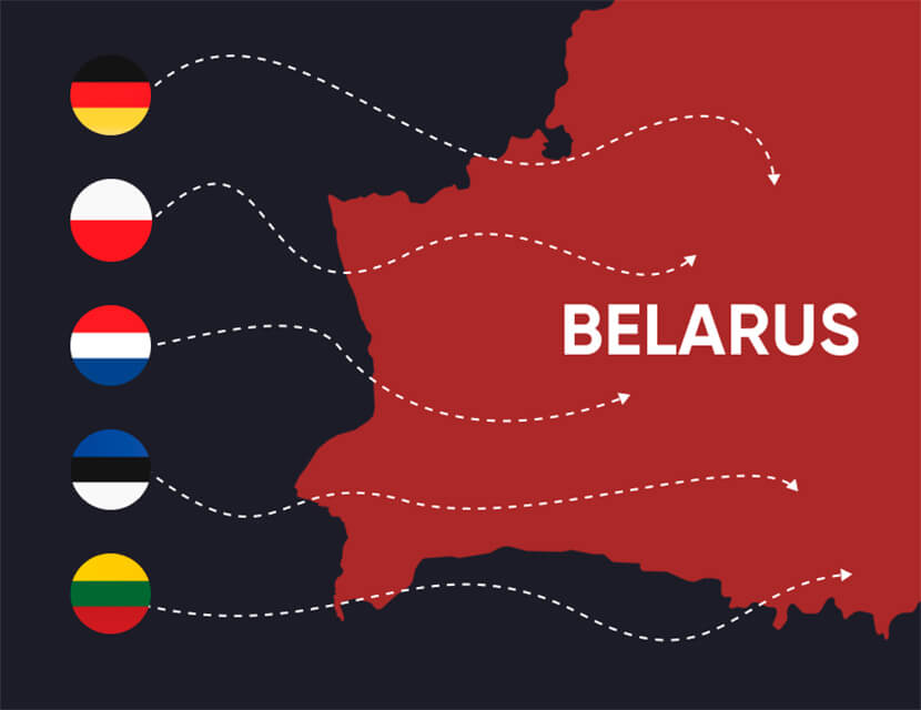 Откуда лучше всего пригнать авто в Беларусь