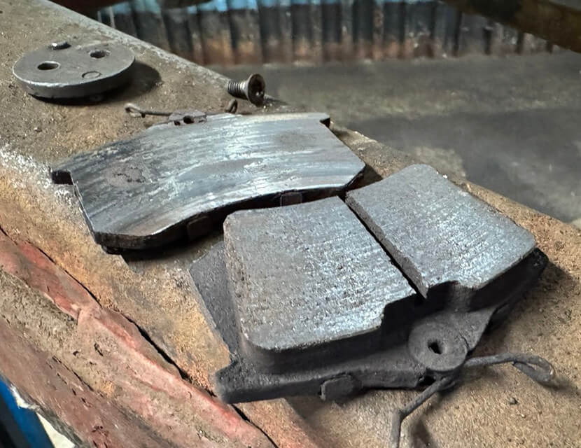 Тормозная система возрастного автомобиля