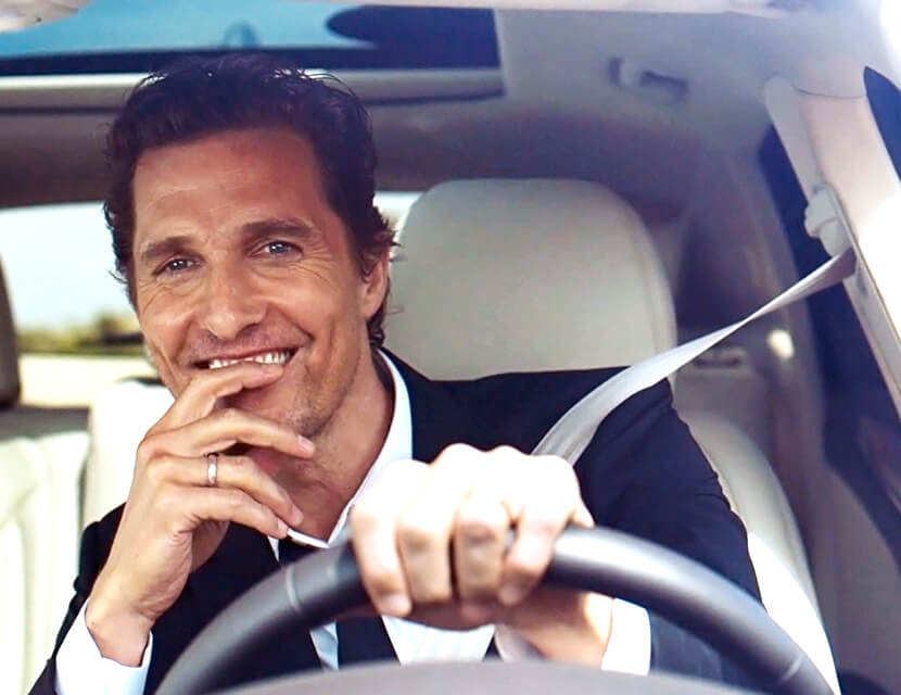 Мэттью Макконахи: философ за рулем «Линкольна»