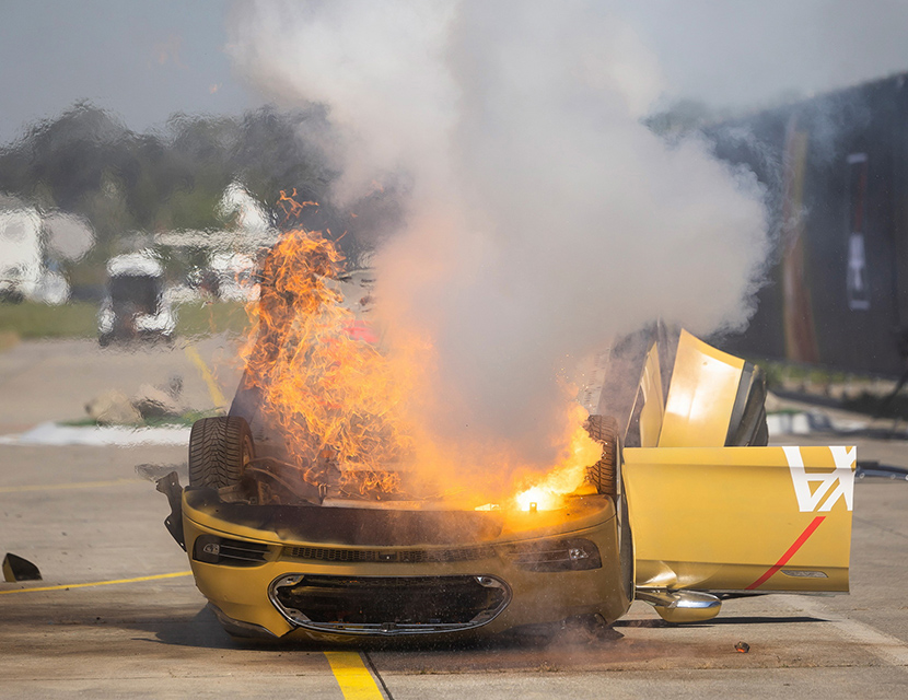 Электрокары самовозгораются после дождя
