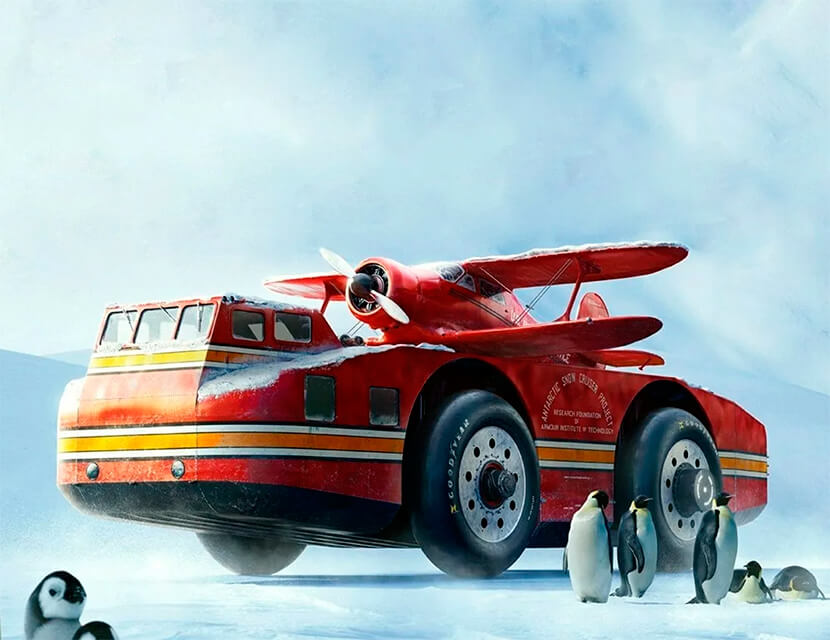 Snow Cruiser: что вы знаете о машине для покорения Антарктиды
