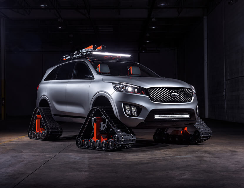 Когда вместо колес – гусеницы. Примеры автомобилей-вездеходов