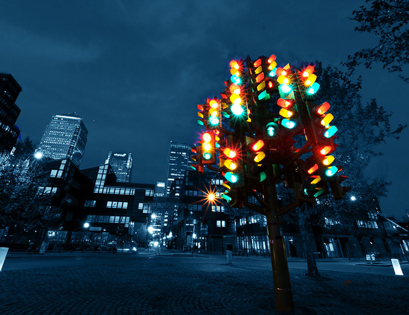 Красный, желтый, зеленый: как появился первый светофор